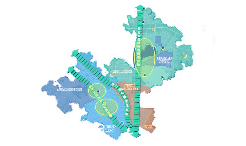 金牛区区位优势图